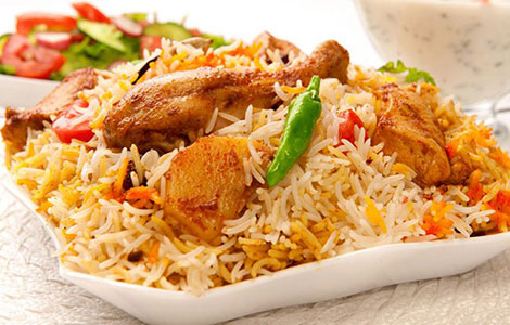 Chicken biryani